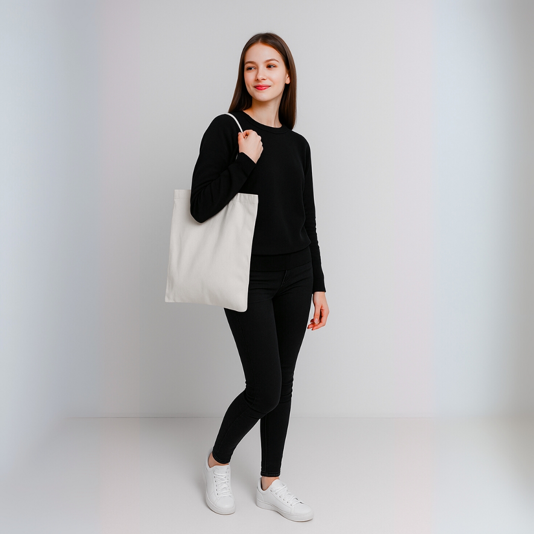 Foto totebag polos — Supplier Tas Kanvas Polos DOVATAS