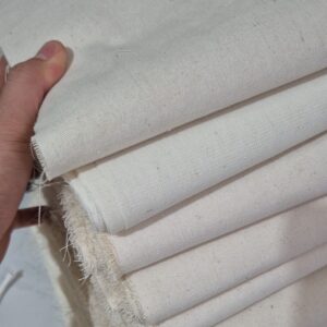 Detail hasil cetak DTF pada totebag katun Heavy dari DOVATAS